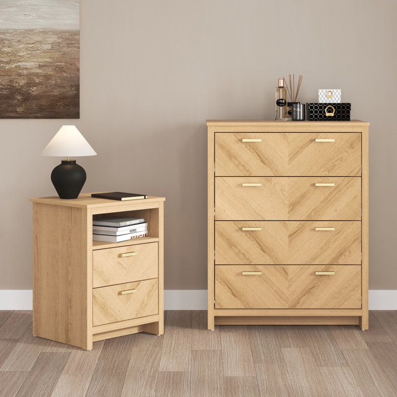 Bonny Storage Duo Set, Oslo Oak