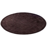 Overdyed Hand-Knotted Wool Modern-Contemporary Brown Area Rug 6' 3" x 6' 3"
