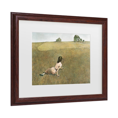 Wyeth «Christinas World», art encadré mat
