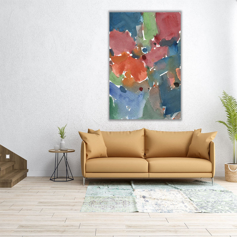 The Site Plan I - reproduction d'art sur toile, H 18 po x l 12 po