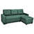 Polyester sarcelle