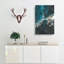 Explosion Of Stars Above The Mountains - Wrapped Canvas-56642481