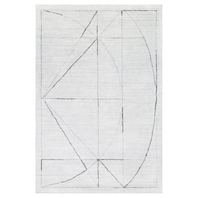 Tapis gris / ivoire Seifert