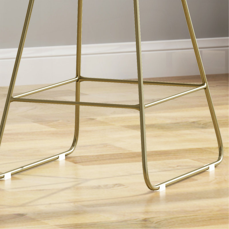 Counter Stool, Light Brass