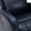 Fauteuil inclinable et pivotant double pivotant en cuir de 30,5 po Corvin-1369155174