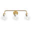 Amoll 24.02" W 3-Light Dimmable Vanity Light