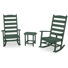 Ensemble de chaises berçantes 3 pièces POLYWOOD