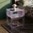 Modern 20" Acrylic 3-Tier End Table - Minimalist Nightstand & Side Table-922087101