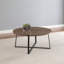 Table basse ronde en bois d'ingénierie Heyer