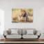 Art mural Lions Intense Moment-129006720