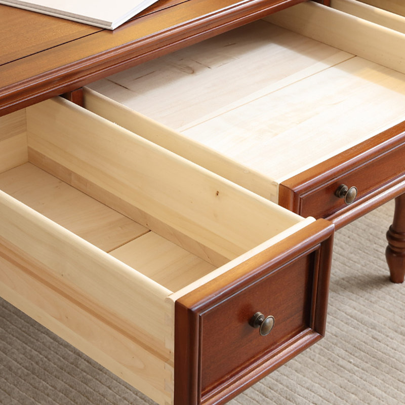 Elegant Boxwood Solid Wood Desk