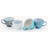 4 Piece Assorted Teacup Set