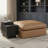 Hirrah 40" Wide Vegan Leather Rectangle Standard Ottoman-87095201
