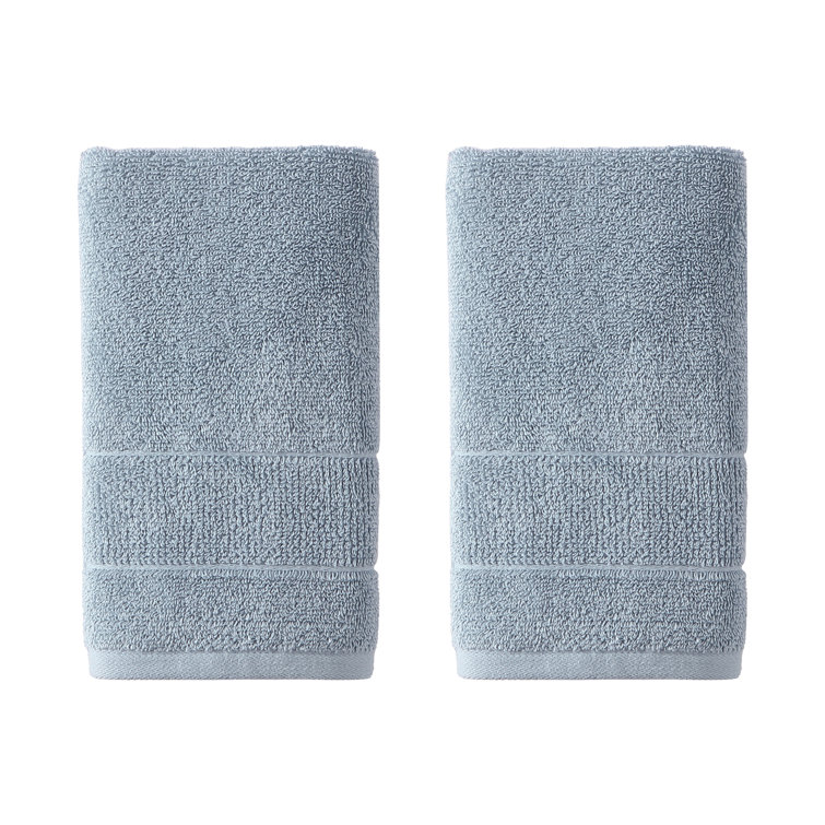 Island Retreat Wellness 2 Piece 100% Cotton Hand Towel Set