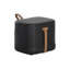 Axio Oval Leather Ottoman