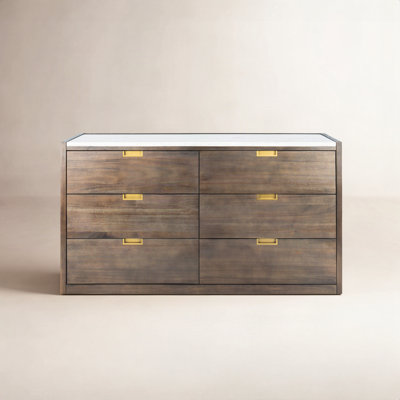 Eliane 6 - Drawer Double Dresser