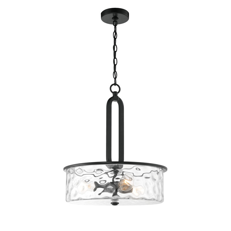 Mafaz 3 - Light Unique/Statement Pendant, Black