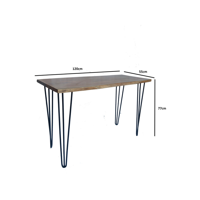 Hallinan Solid Wood Base Writing Desk