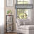 Nightstand For Small Spaces, 2-Tier Storage Shelf For Small Spaces, 2 Pieces Charcoal Grey
