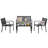 Arantxa 4 - Person Patio Conversation Set-2139278364