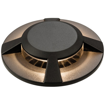Walkover Graphite Integrated LED Metal Deck Light