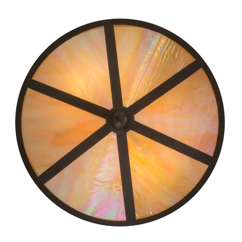 Rustic Lodge 2 - Light Semi Flush Mount