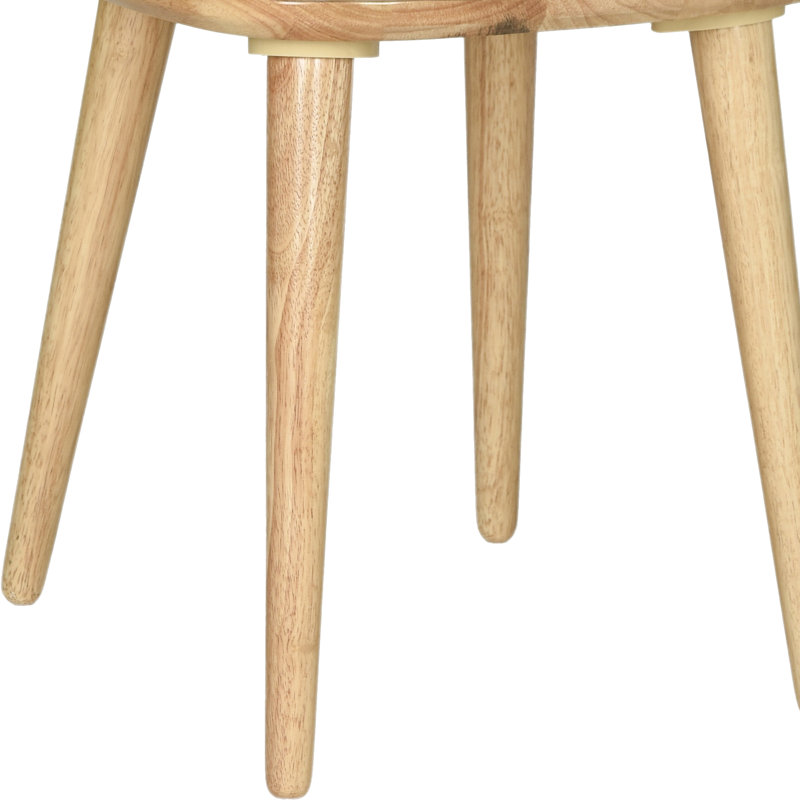 Arikara 44cm Solid Wood Spindle Side Chair, Natural