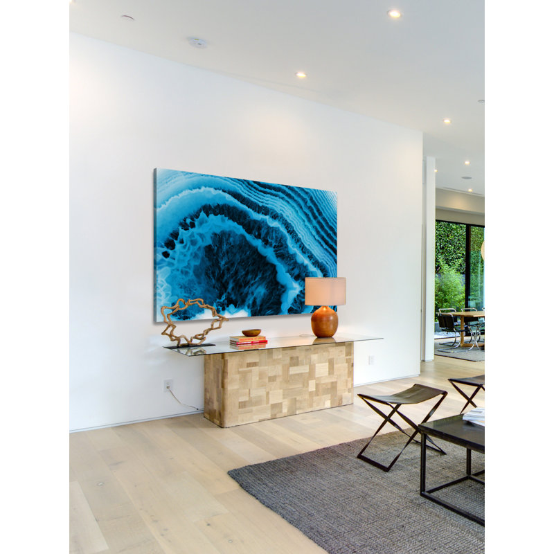 « between the layers », reproduction d’art sur toile tendue, H 40 po x l 60 po x P 1,5 po