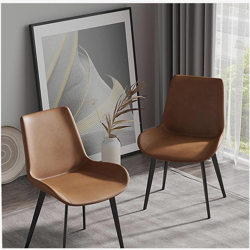 Modern Dining Chair Living Room  Leg Dining Chair-2pcs/ctn