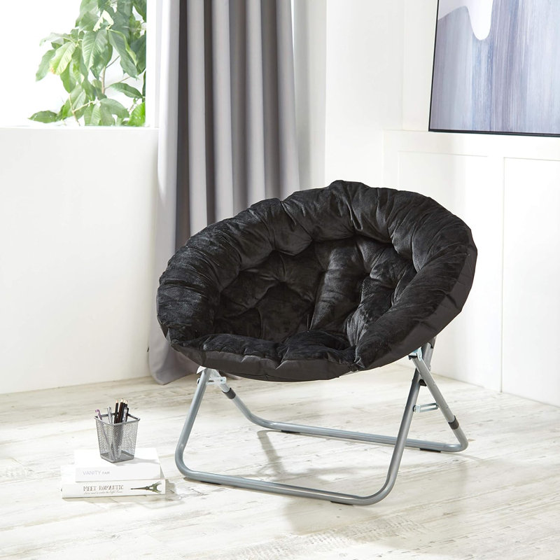 Leary Upholstered Accent Chair, Black