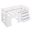 Lit mezzanine simple avec armoire et tablette-130130815