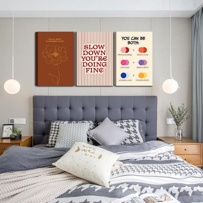 3 Piece Wrapped Canvas Print