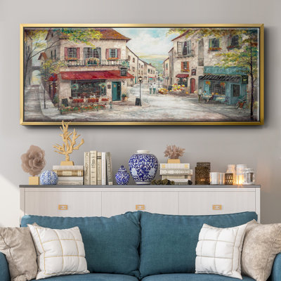 Happy Hour- Framed Canvas
