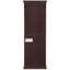 Présentoir de rangement en verre Aumbre avec éclairage et tablettes mobiles - Étui cerisier foncé Système d'éclairage sophistiqué Porte silencieuse 12,09 po Large-121363619
