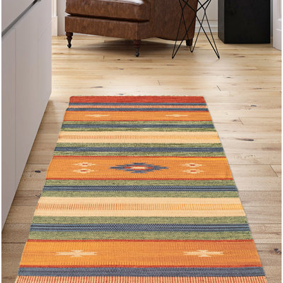 Jakob Wool Striped Indoor Rug