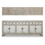 Shandong Ming 90.55'' Solid Wood Sideboard