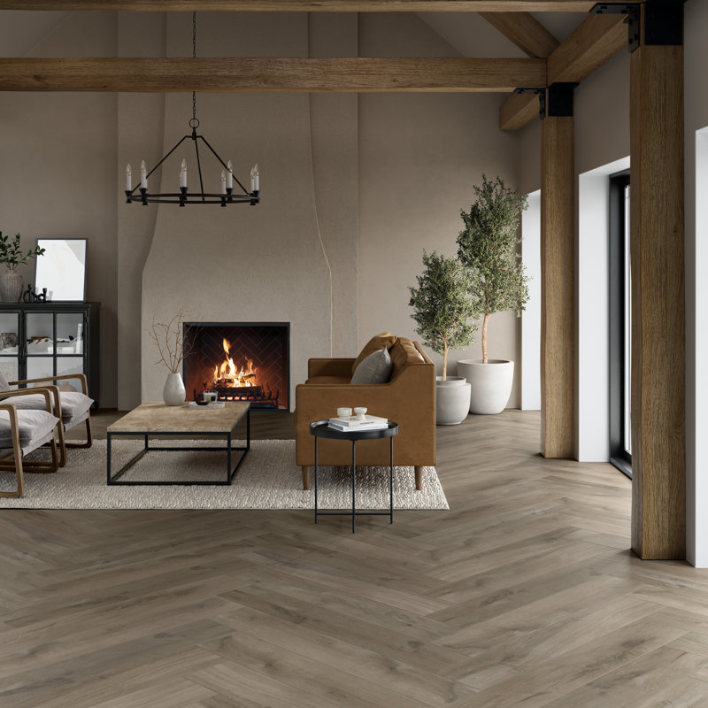 Legati 8 In. X 47 In. Matte Porcelain Floor And Wall Tile (15.17 Sq. Ft./Case), Havanna