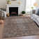 Premium Machine Washable Larock AMF1228 Global Rug