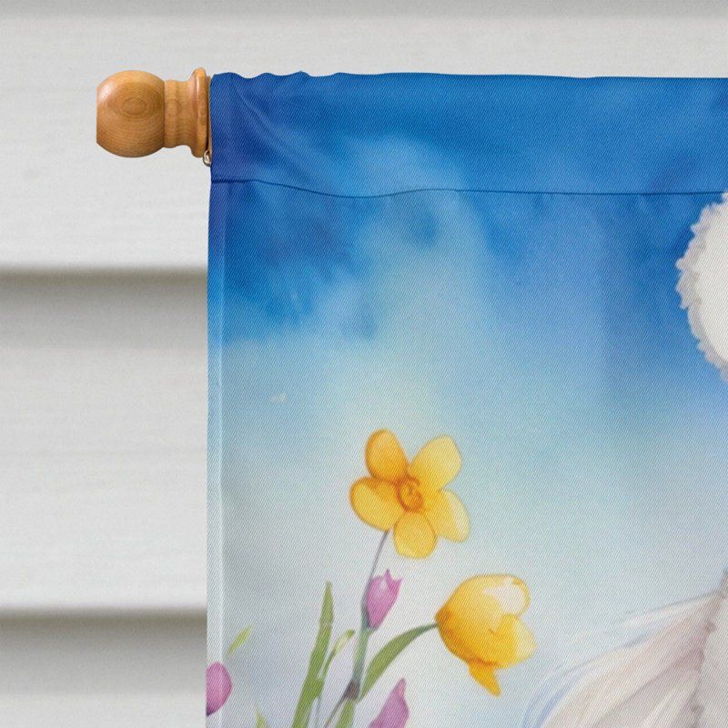 Easter Egg Hunt Double Sided 40'' H x 28'' W Polyester Easter House Flag