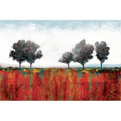 Bright Tree - Wrapped Canvas Print