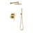 Circular Shower Faucet with Rough-in Valve-116826299