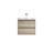 Delly 24'' Single Bathroom Vanity with Engineered Stone Top-1525444874