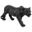 Shadowed Predator Black Panther Statue