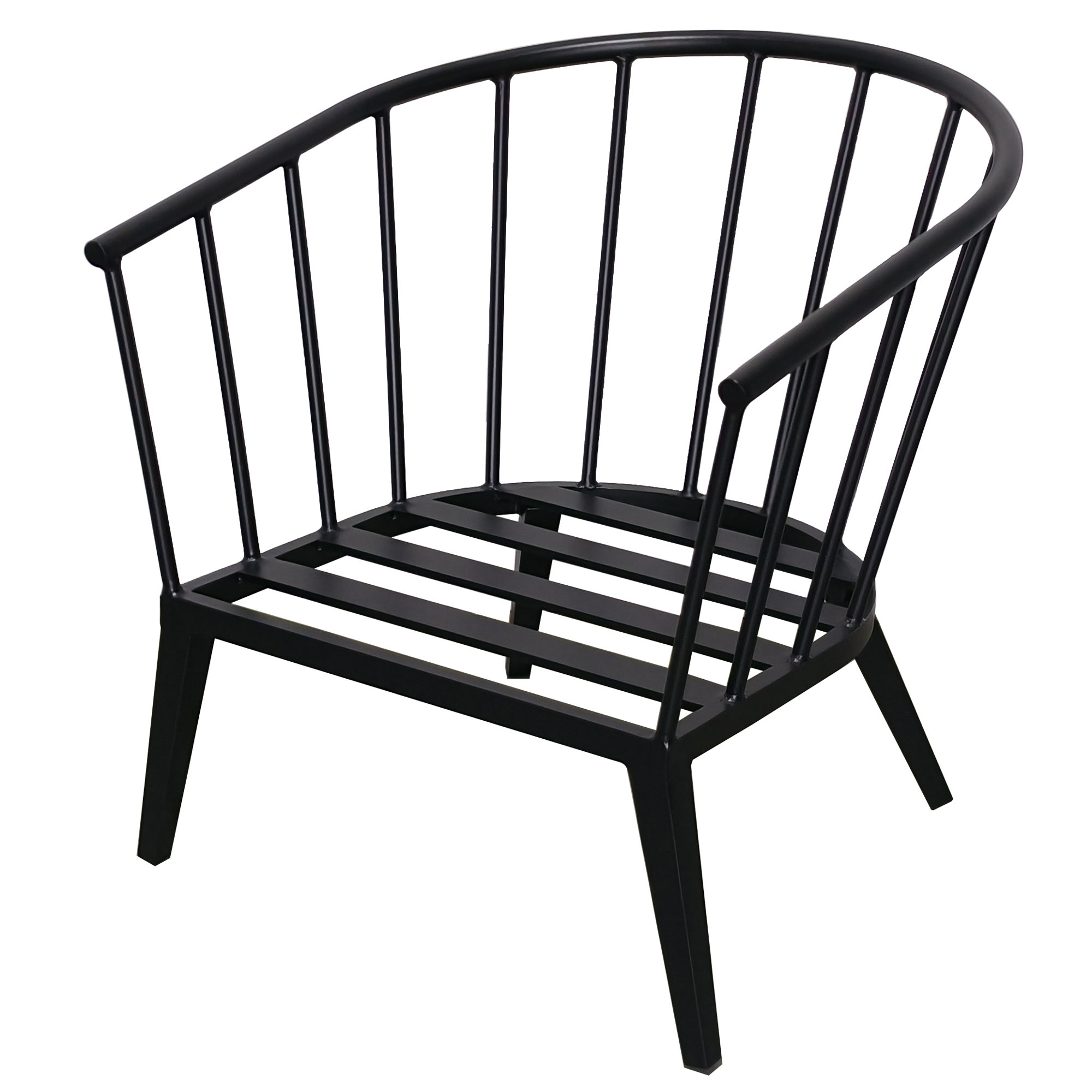 Serena Metal Outdoor Lounge Chair with Sunbrella Cushions