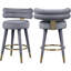 Tabouret de comptoir 26,5 po Reimers-694230528