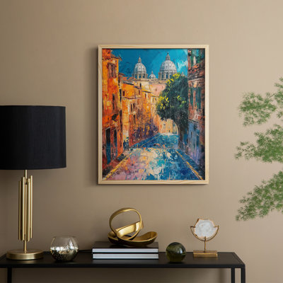 LANDSCAPES Series CDVII, reproduction encadrée - bois massif