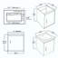Meuble-lavabo flottant 16 po avec lavabo, porte à fermeture en douceur, lavabo en céramique, contreplaqué-1149618516
