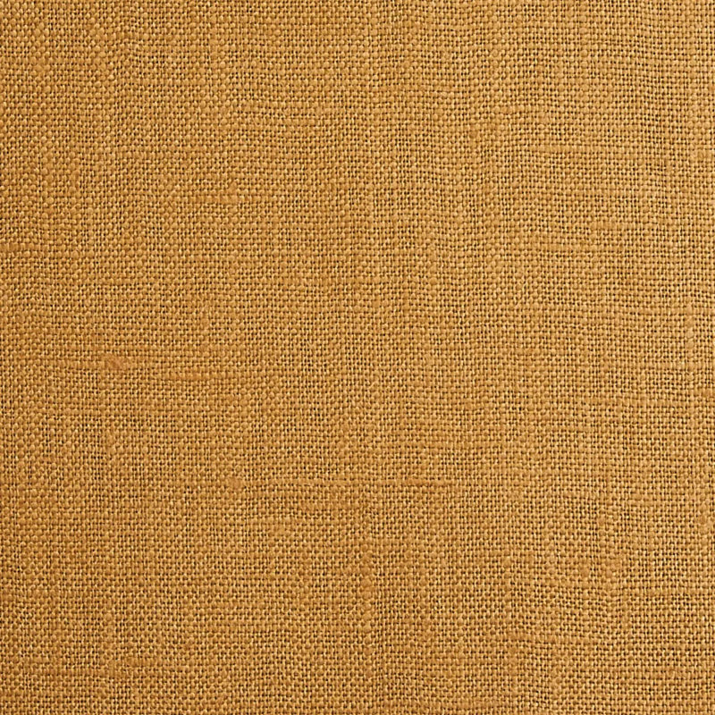 Tissu en lin verni Lange, Caramel