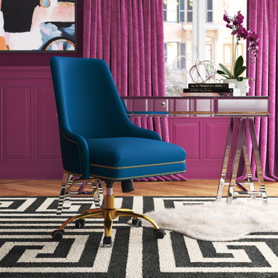 Chaise de travail inclinable et pivotante Clyde