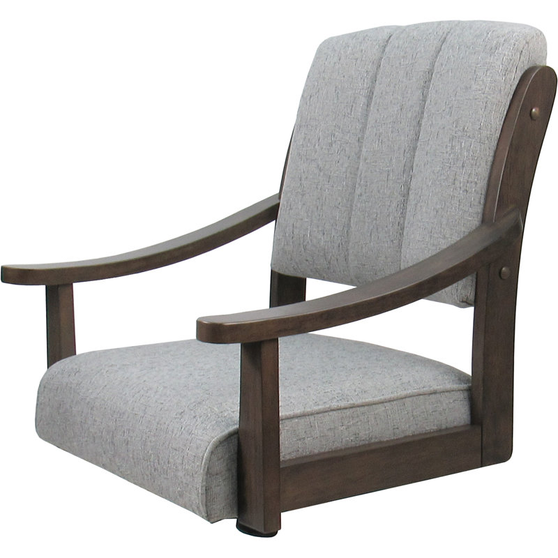 Gabriella Swivel Upholstered Counter Stool with Solid Wood Frame, Counter Stool (26" Seat Height), Sand Stone